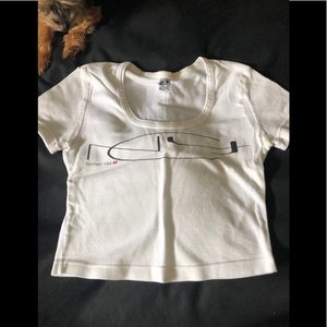 American Apparel crop top